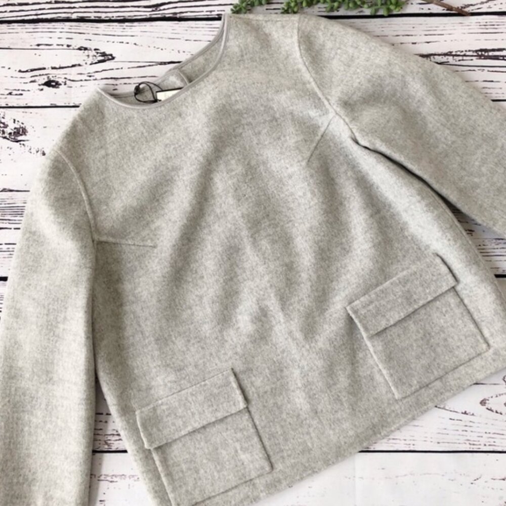 Talbots NWT Wool button back jacket sz12